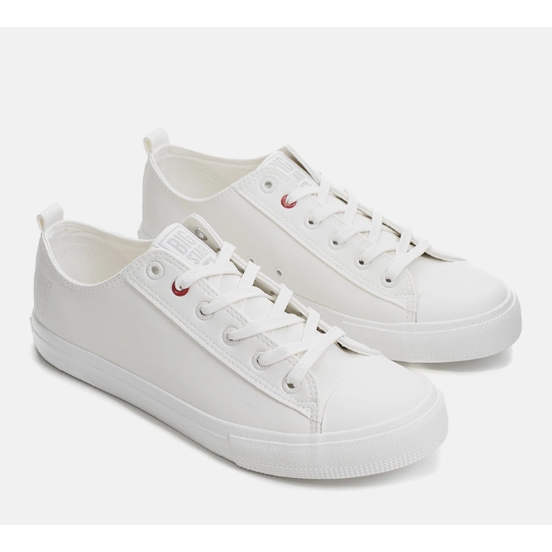 Big Star valkoiset miesten tennarit JJ174006 valkoinen 1