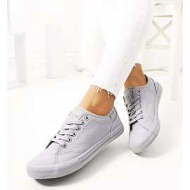 Big Star Grey naisten tennarit JJ274069 harmaa 1