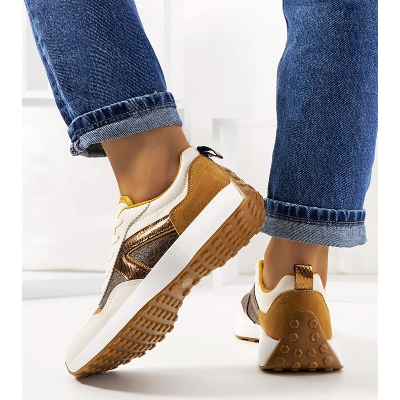 Naisten ruskeat Isham-lenkkarit beige 1