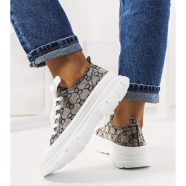 Siniset ja beigenväriset Waters-lenkkarit 1