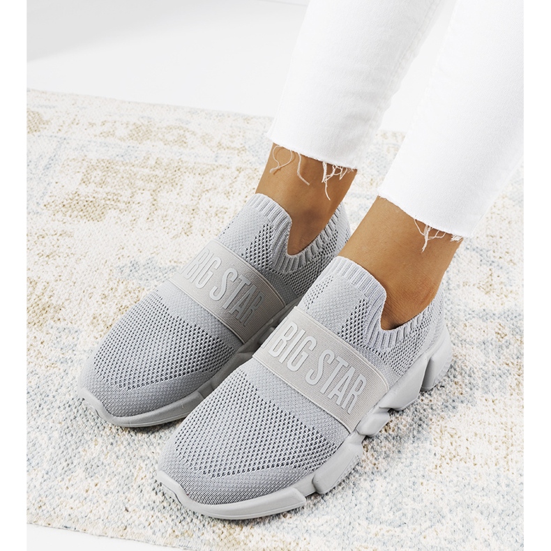 Harmaa Big Star -urheilukengät JJ274295 2