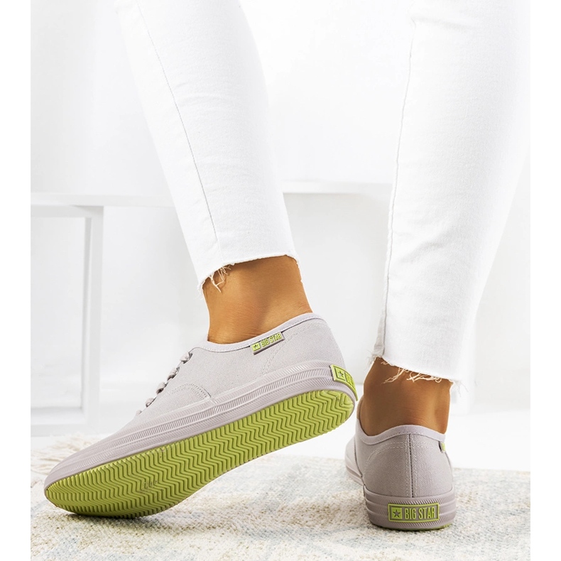 Harmaa Big Star naisten tennarit JJ274264 1