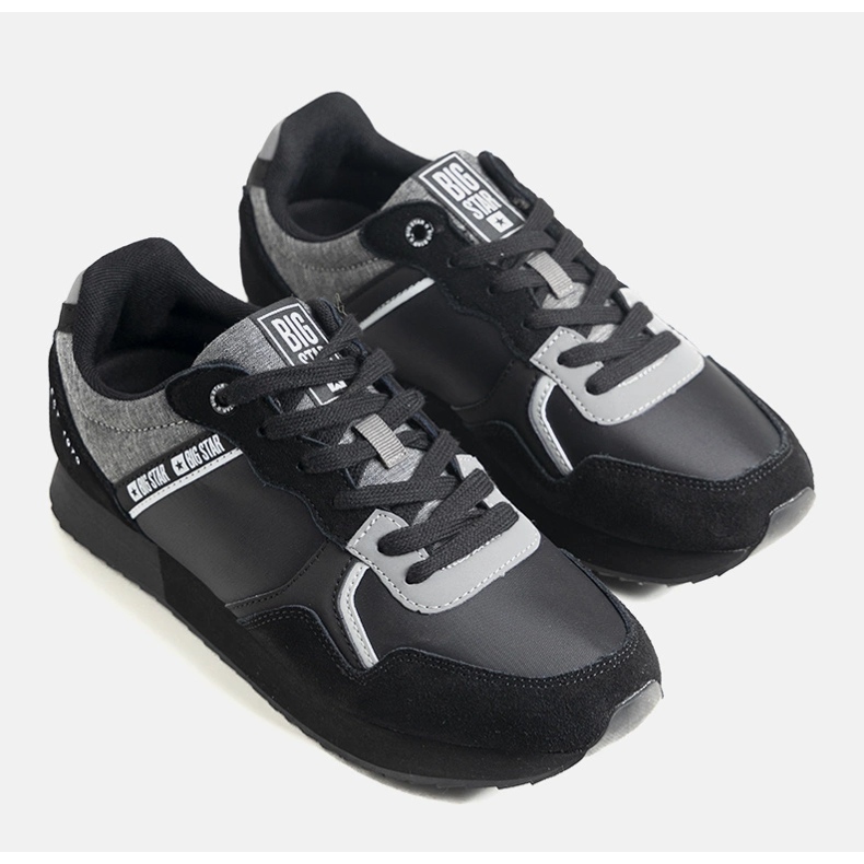 Miesten mustat tennarit Big Star JJ174145 1