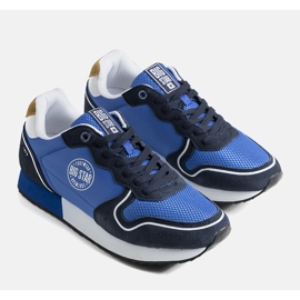 Miesten laivastonsiniset tennarit Big Star JJ174143 laivastonsininen sininen 1