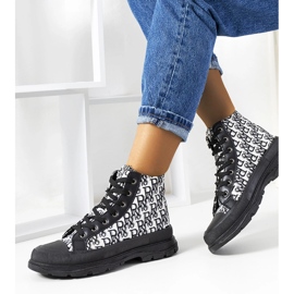 Naisten mustat Chester tennarit 1