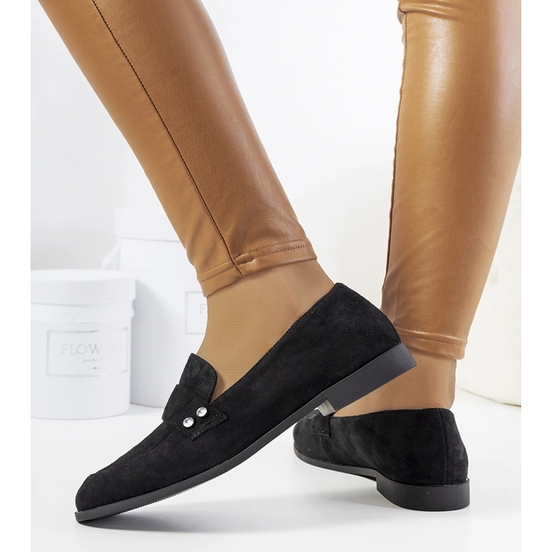Mustat Fioretta loaferit 1