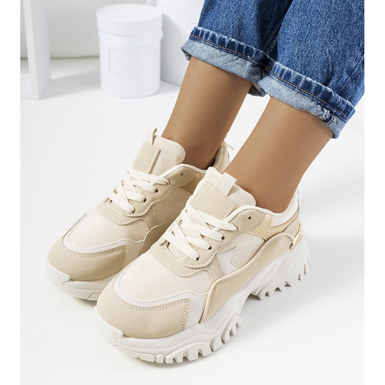 Livorno naisten beige-lenkkarit 1