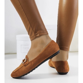 Leilan ruskeat naisten housut 1