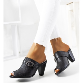 Mustat tossut Lucinda-tolppassa 1