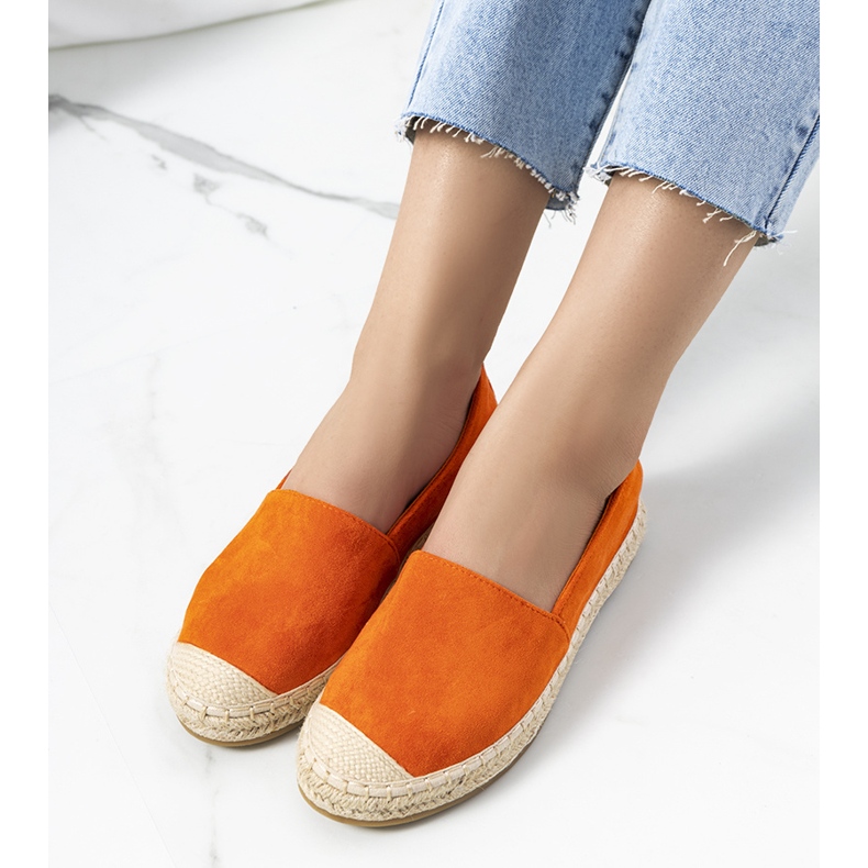 Orange Mathea naisten espadrillit oranssi 1