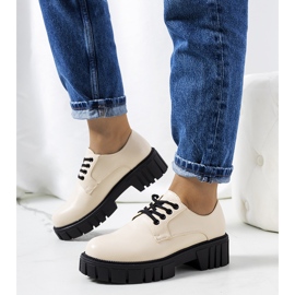 Mahsa beige naisten kengät 1