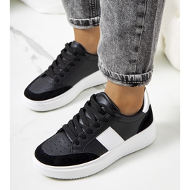 Ontario naisten mustat tennarit hopea 1