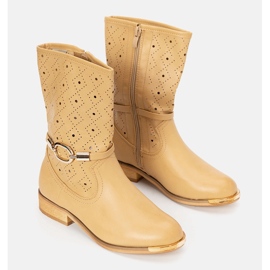 Valley beigenväriset lasten saappaat 1