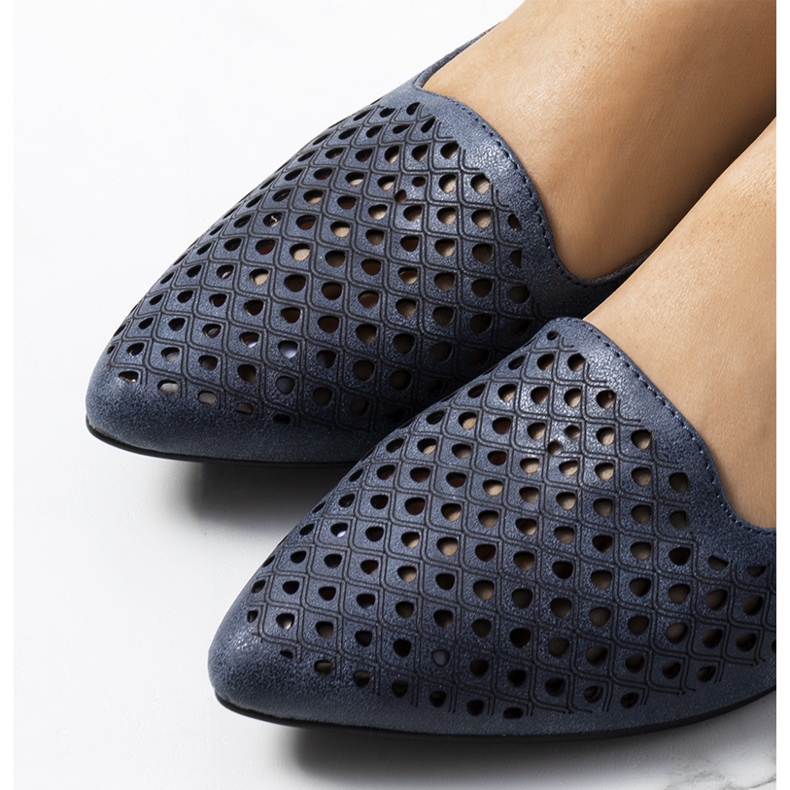 Jarrett laivastonsiniset harjakattoiset loaferit sininen 1