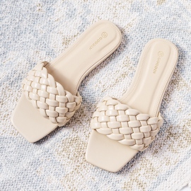 D'Addan beige-tasakorkoiset sandaalit 1