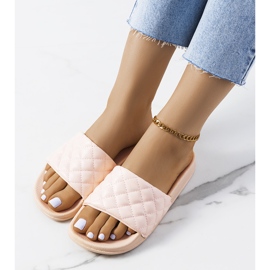 Katen vaaleanpunaiset tikatut tossut vaaleanpunainen 1