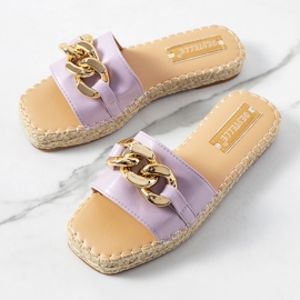 Kairon violetit tossut ketjulla violetti 1