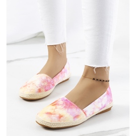 Lyndseyn moniväriset naisten espadrillit beige 1