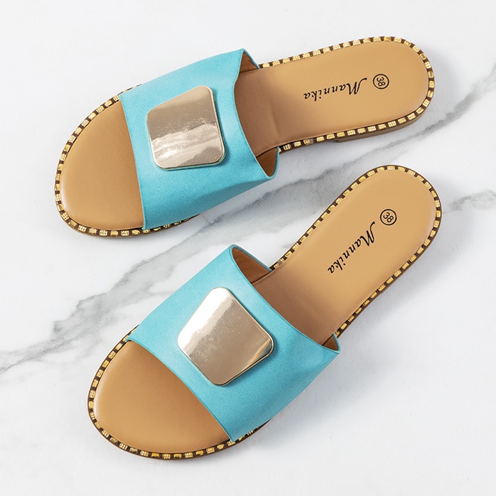 Siniset naisten Synan-tossut sininen 1