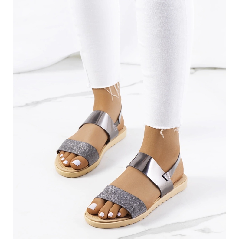 Laval naisten hopeasandaalit 1