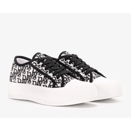 Valkoiset lenkkarit Lalonde-alustalla valkoinen 1