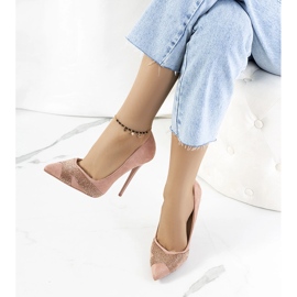 Stevenin vaaleanpunaiset korkokengät vaaleanpunainen 1