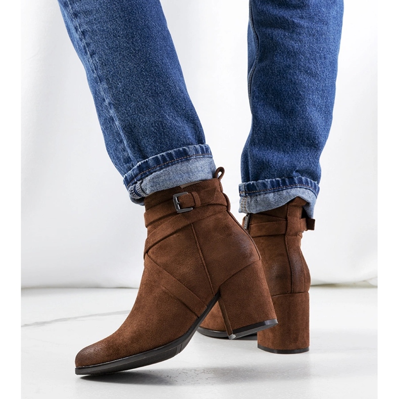 Ruskeat Mossley saappaat 1