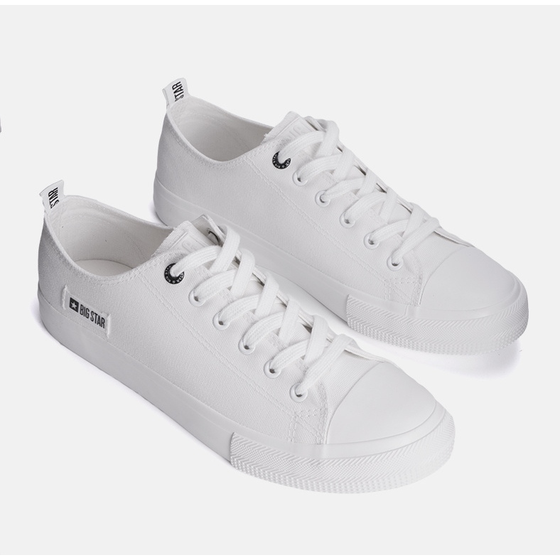 Miesten valkoiset tennarit Big Star KK174006 valkoinen 1