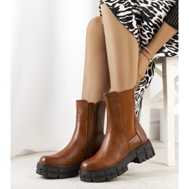 Zulanin ruskeat naisten saappaat 1