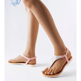 Naisten Fallsin vaaleanpunaiset sandaalit vaaleanpunainen 1