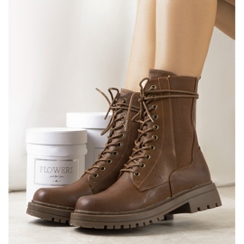 PA1 Bromleyn ruskeat naisten saappaat 1