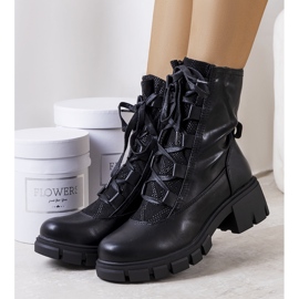 PA1 Mustat naisten Alcaraz-saappaat 1