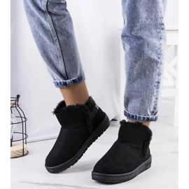 Big Star Mustat lumisaappaat turkisella KK274622 1