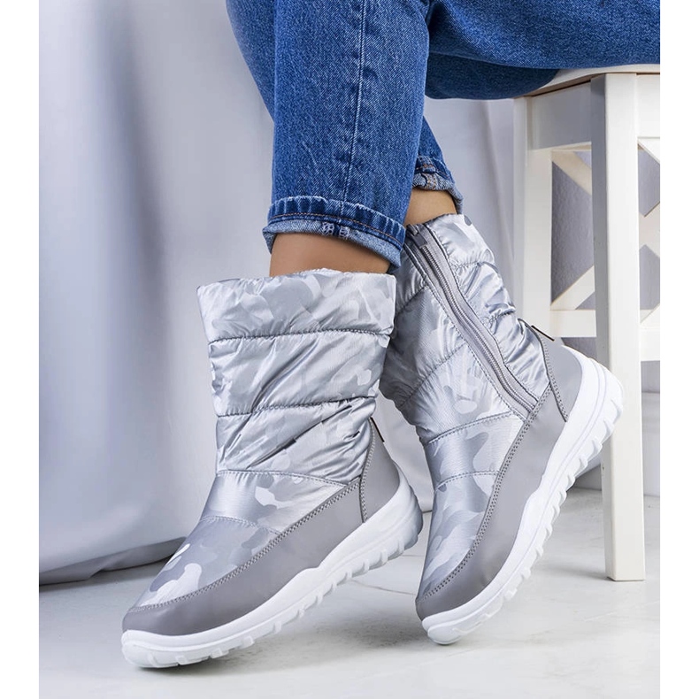 Big Star Harmaat lumisaappaat KK274600 monivärinen 1