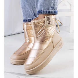 Big Star Kultaiset lumisaappaat II274121 beige 1