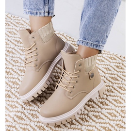 PA1 Odellin beigenväriset naisten saappaat 2