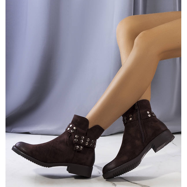 PA1 Ruskeat eristetyt Meldertin saappaat 1