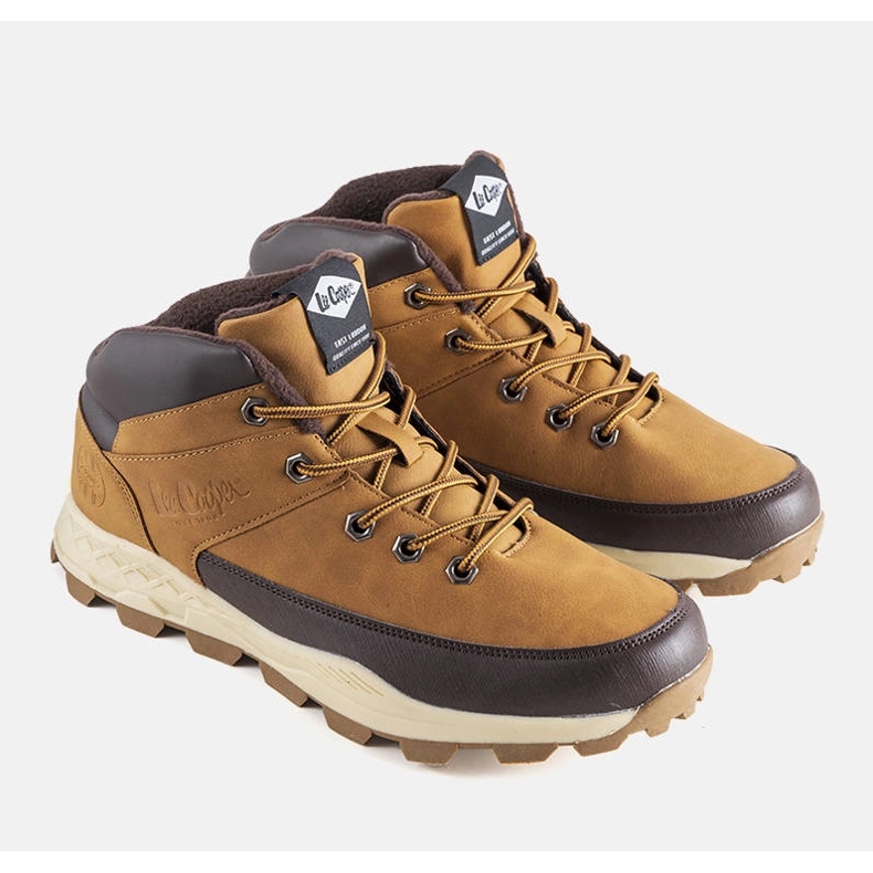 Lee Cooper Ruskeat eristetyt saappaat LCJ-2201-1390 1