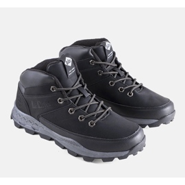 Lee Cooper Mustat eristetyt saappaat LCJ-22-01-1391 1