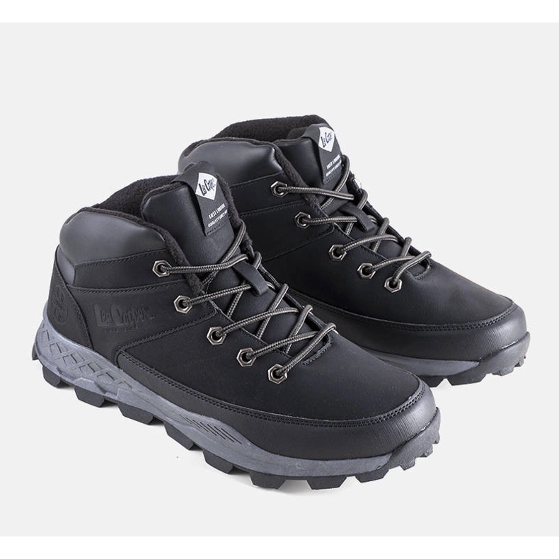 Lee Cooper Mustat eristetyt saappaat LCJ-22-01-1391 1