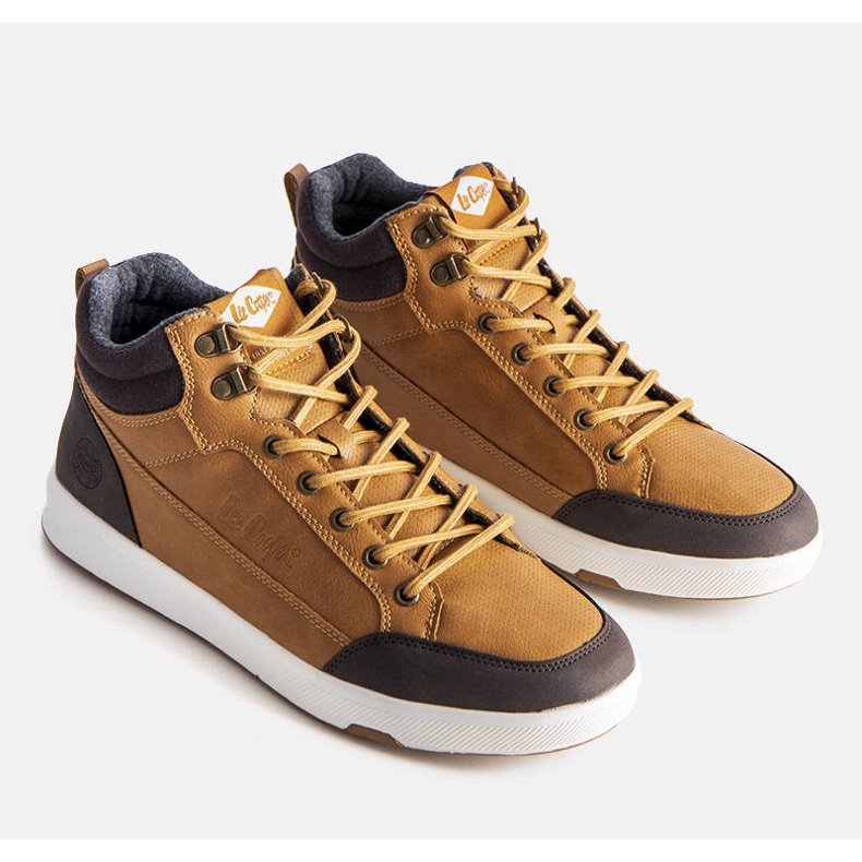 Lee Cooper Ruskeat eristetyt tennarit LCJ-22-31-1455M 1