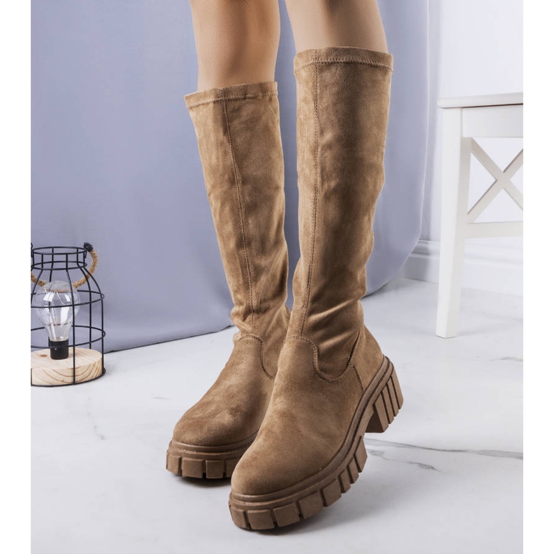 BM Ruskeat Mesal-eristetyt saappaat khaki vihreä 1