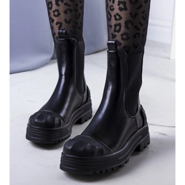 Mustat naisten Crispo-saappaat 1