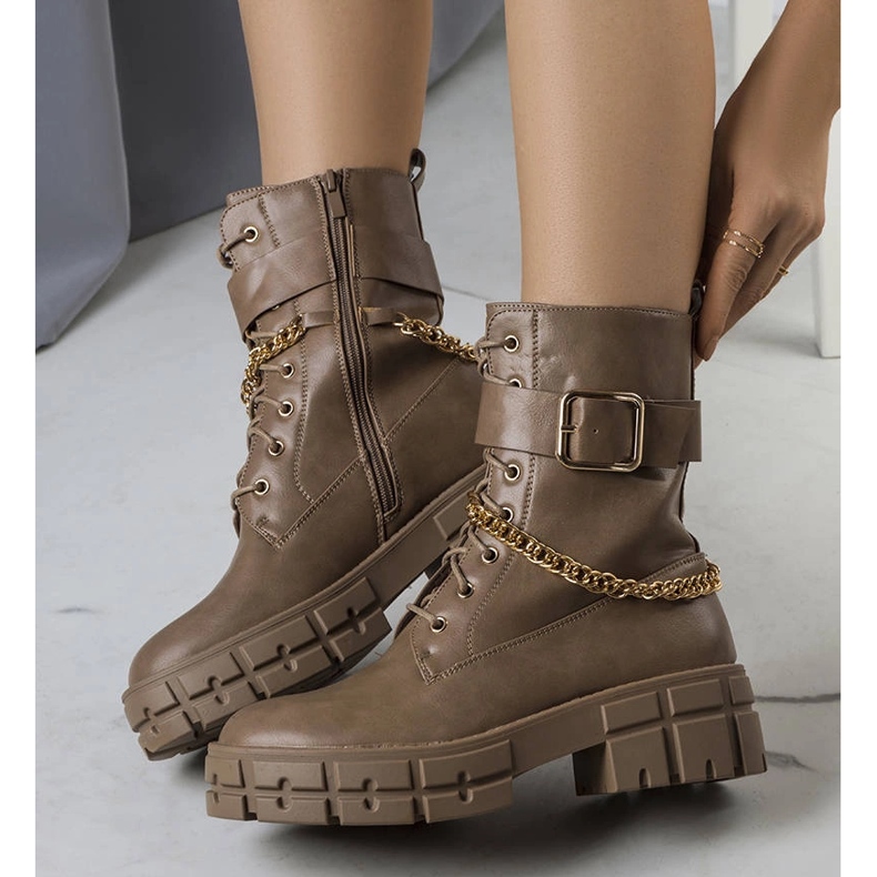 Cerrelli beige-eristetyt saappaat 1