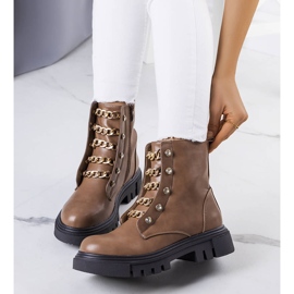 Perno ruskeat eristetyt saappaat 1