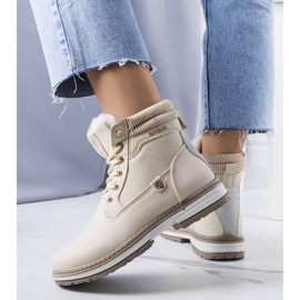 BM Saylorin beige-eristetyt saappaat 1