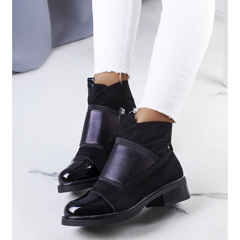 BM Mustat eristetyt Belvig-saappaat 1