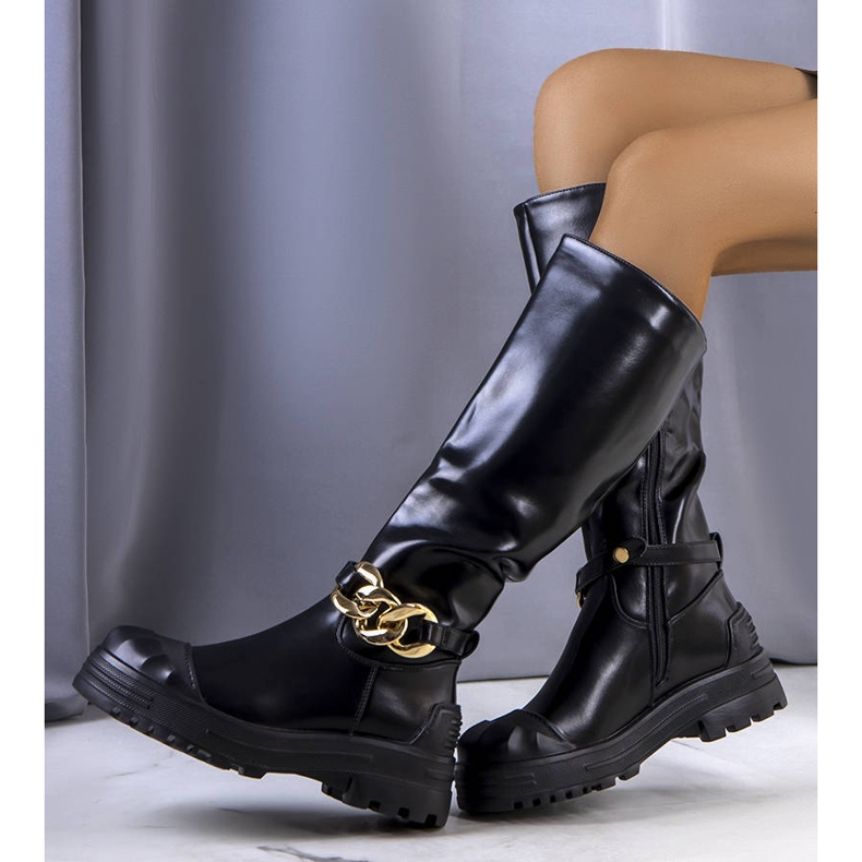 PA1 Mustat eristetyt Cerreto-saappaat 2