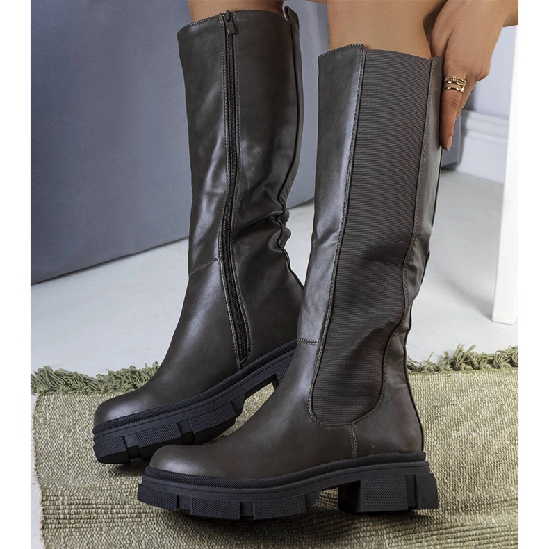 Floresin vihreät lämpimät saappaat 1