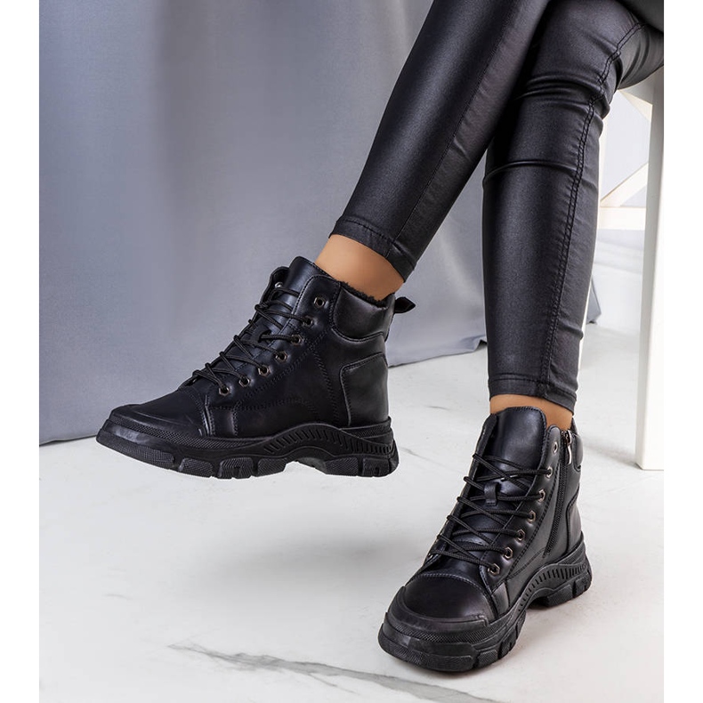 PA1 Mustat eristetyt Dinto-saappaat 1